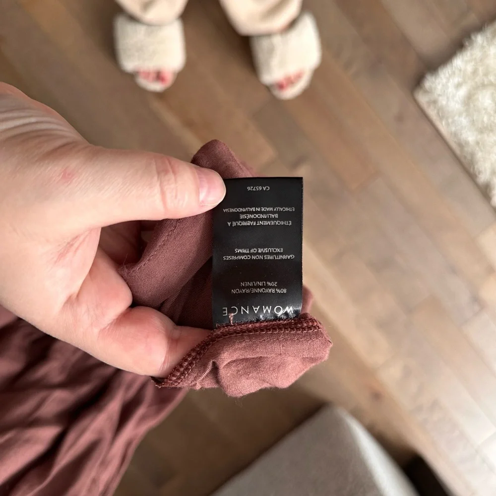 WOMANCE dress in Terra cotta - Picture 6 of 7